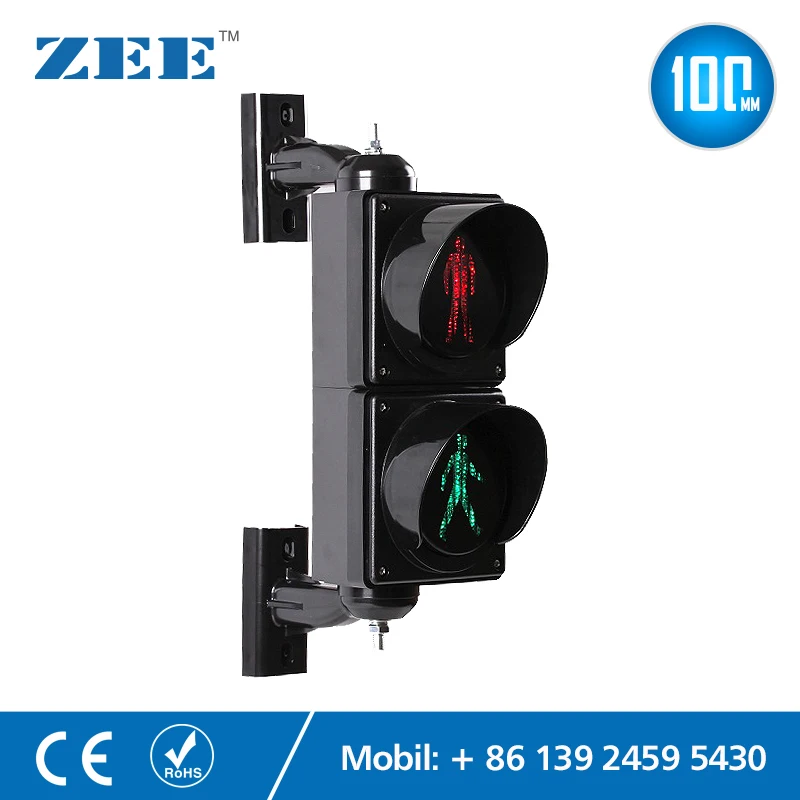 

4 inches 100mm LED Traffic Light Pedestrian Traffic Signal Light Red Green Man Signals Pedestrians Light Lamp Children Lights