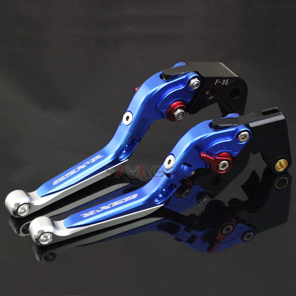 Brake Clutch Lever For SUZUKI GSXR600 GSXR750 06-10, GSXR1000 05-06 GSXR 600/750/1000 Motorcycle Folding Extendable Blue Brake Clutch Lever For SUZUKI GSXR600 GSXR750 06-10, GSXR1000 05-06 GSXR 600/750/1000 Motorcycle Folding Extendable Blue