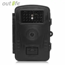 Outlife RD1003 Охота Камера 2.4in Дисплей 720 P HD IP54 1MP 15 м ИК Широкий формат обнаружения движения Открытый Охота Trail Камера