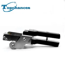 Высококачественный черный ручной Skiver Режущий инструмент для резки кожи DIY машина для нарезки