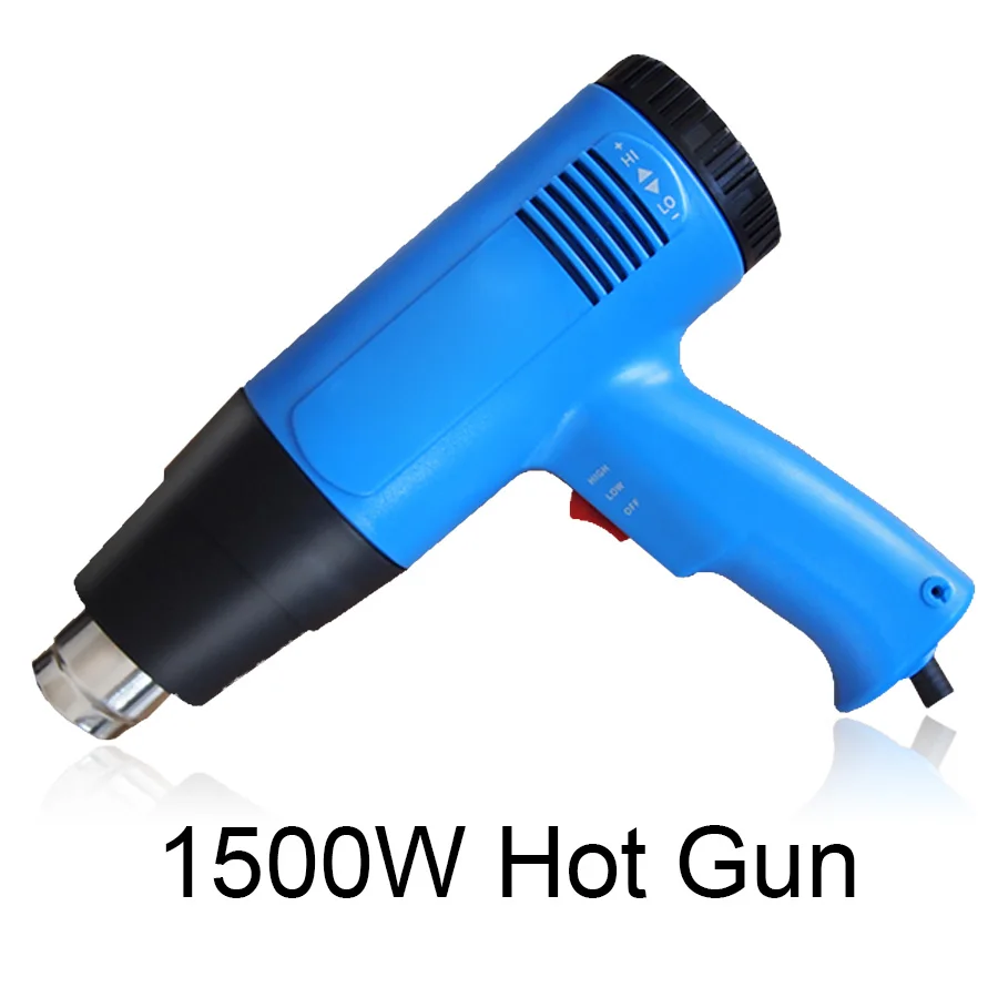 

Industrial heat gun AC220V 1500W high/low temperature adjustment hot air Drying gun for Microelectronics and circuit maintenance