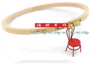 

Japan clover Cross Stitch Frames Versatile hoop or frame For All Types Of Embroidery And Cross stitch Wood materials 4 sizes