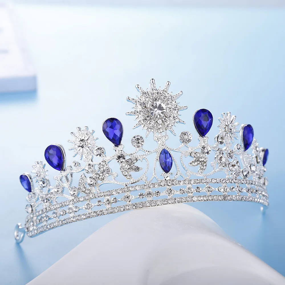 

Wedding Bridal Diamante Crystal Headband Princess Hair Comb Tiara Bands Crown new arrival dropping #0806