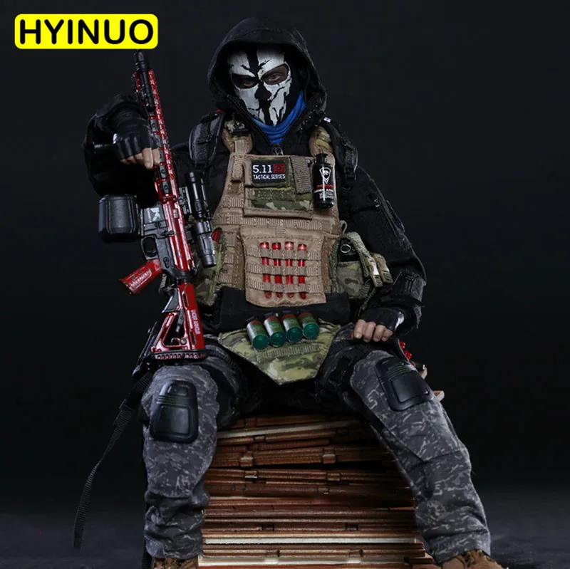 

1/6 Scale FS-73010 Doomsday War Death Squad Caesar Man Head collar Sculpt Model 12' Full Set Action Figure Body Dolls Toys