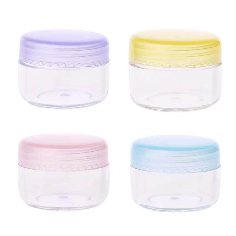 

5g Mini Sample Bottle Cosmetic Makeup Jar Storage Pot Lotion Face Cream Container Nail Art Travel Useful