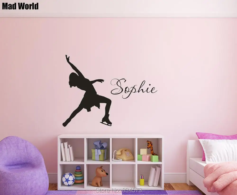 Personalized Name Figure Skaters Ice Skating 56 73w 1