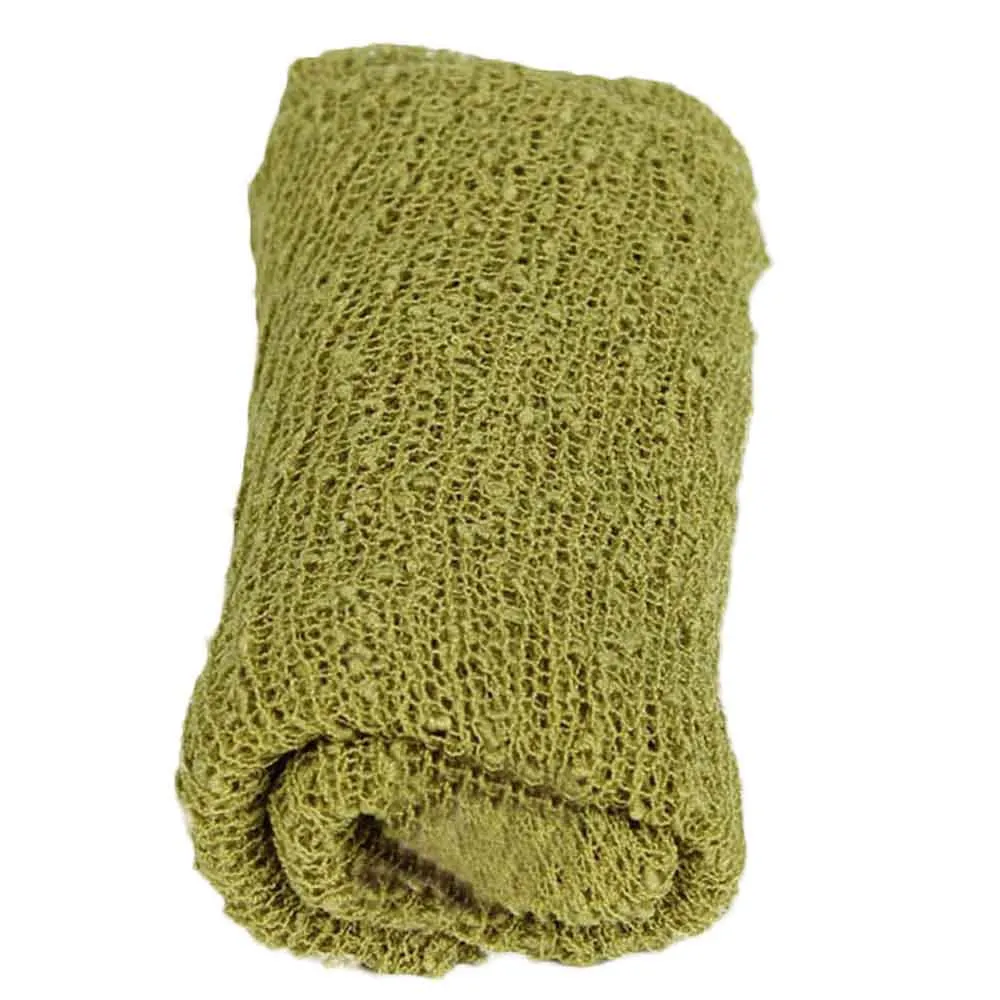 Детские однотонные одеяла из искусственного волокна стрейч вязаное одеяло обертывание новорожденных реквизит для фотосъемки новорожденных высокое качество г. Лидер продаж@ 47 - Цвет: E