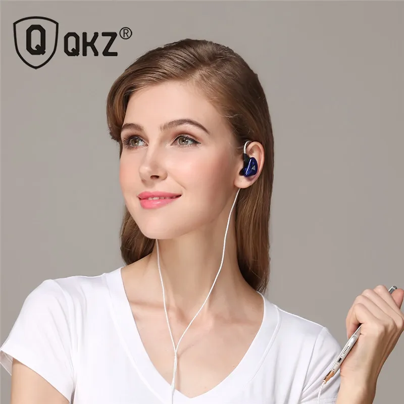 Магнитные спортивные наушники QKZ CK5 с шейным ободом проводные музыкальные