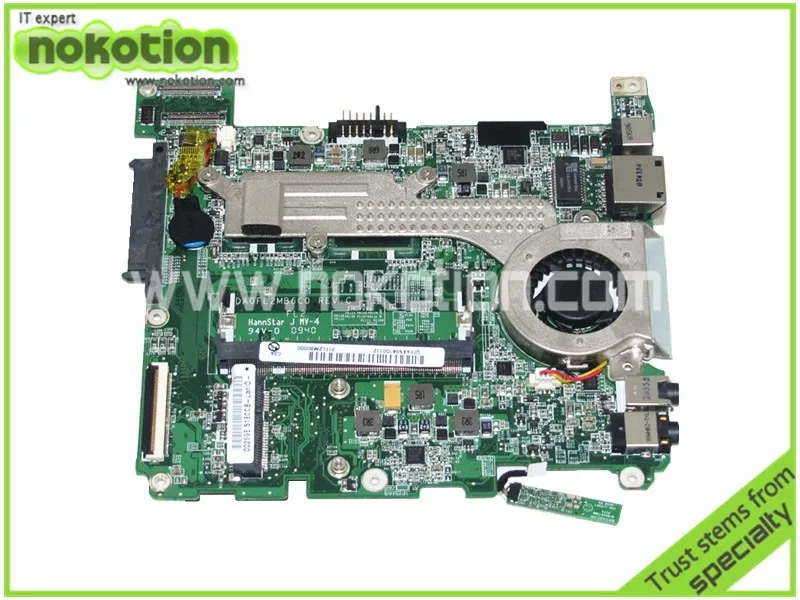 NOKOTION da0fl2mb6c0 REV C для Lenovo IdeaPad S10-3T Планшеты Материнская плата ноутбука DDR2 сенсорным экраном платы