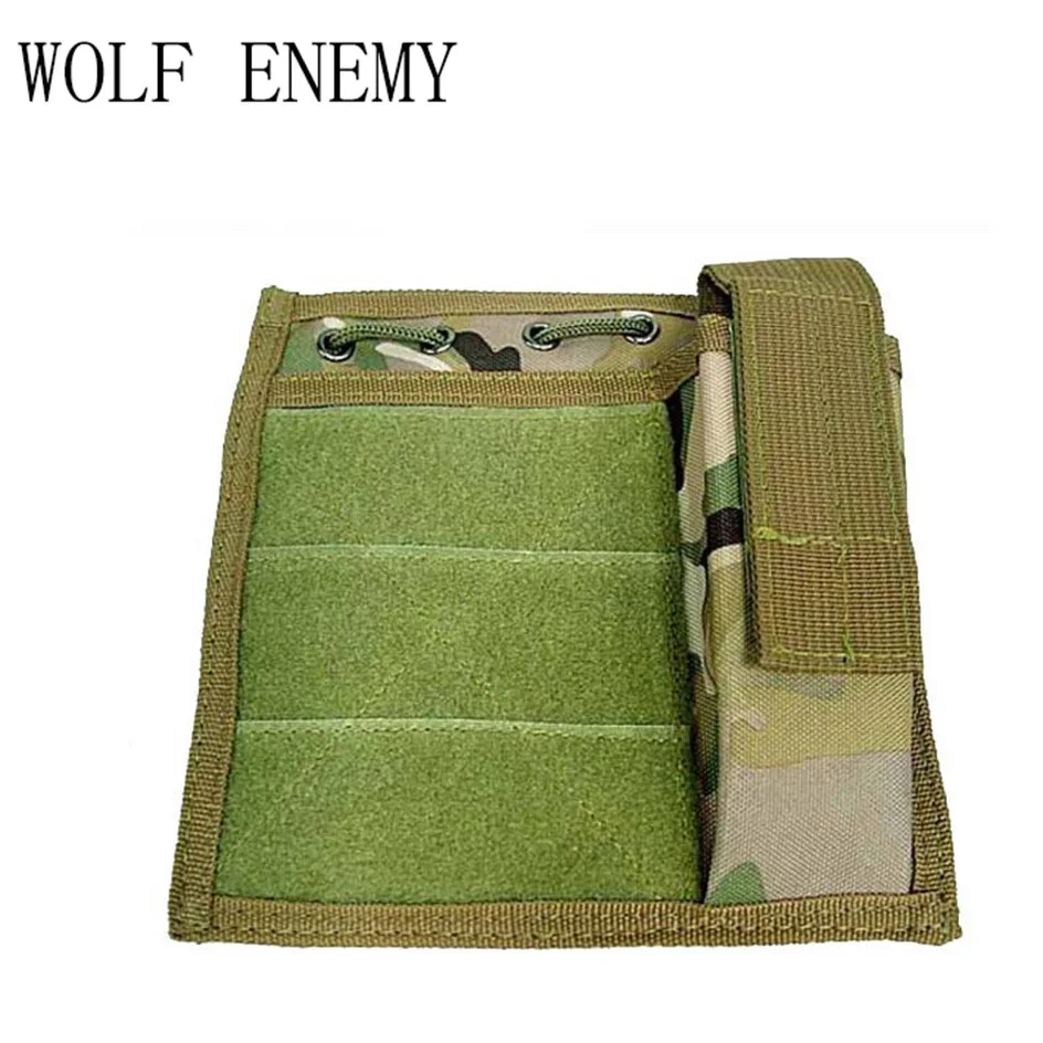 

US Airsoft Military Molle Milspec MOD Map Torch Admin Pouch Black TAN OD ACU CP