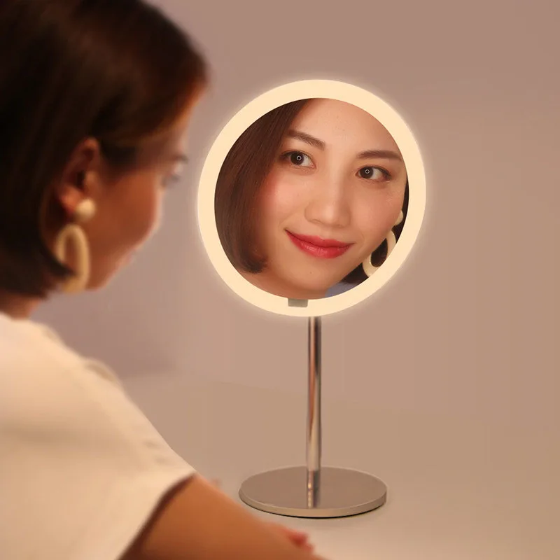 Оригинальное зеркало для макияжа Yeelight умное Индукционное Зеркало высокой
