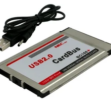 Pcmcia для usb 2 порта usb 2,0 cardbus