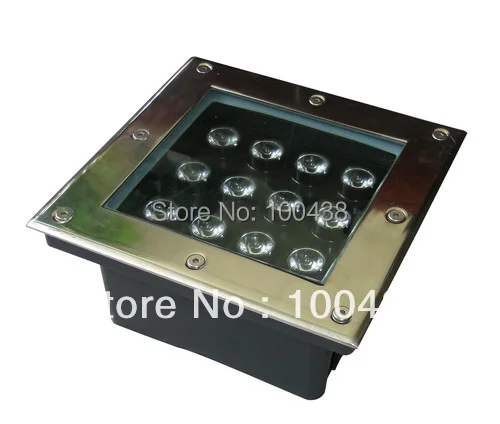 

high power IP67,12W LED underground light, led inground light,LED uplight,square size,190*190mm, 110-250VAC,DS-11-14-12W