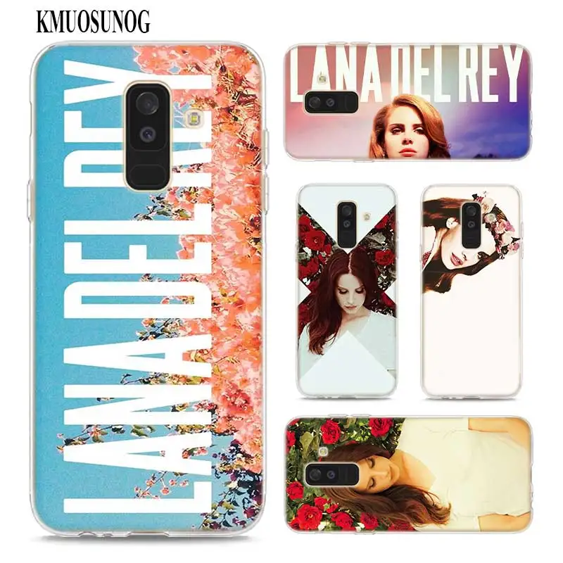 

Transparent Soft Silicone Phone Case sexy lana del rey for Samsung Galaxy A9 A8 Star A7 A6 A5 A3 Plus 2018 2017 2016