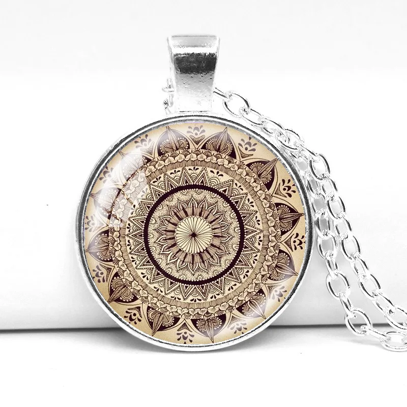 Женское Винтажное колье чокер Collares с мандалой ювелирное изделие 2017|art fence|jewelry