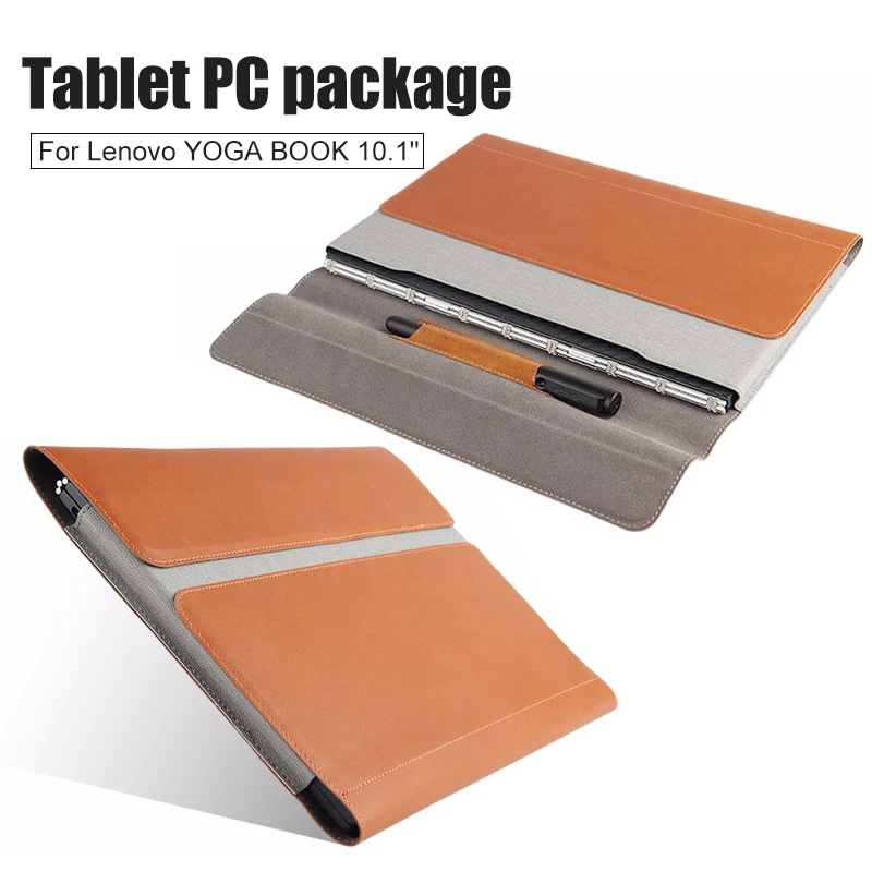 Кожаные чехлы книжки для Lenovo Yoga в одной упаковке планшета 10 1 дюйма