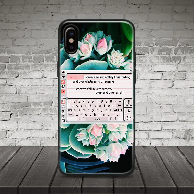 

Aesthetics collages FLOWER clip art Soft Silicone Phone Case Cover For Apple iPhone 5 Se 5s 6 6s 6Plus 6sPlus 7 8 7Plus 8Plus X