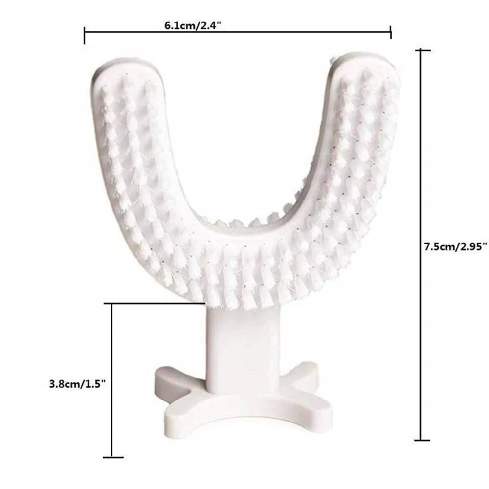 

360 Degree U Shaped Pet Toothbrush Pet Cat Dog Teeth Cleaning Brushes Effective Tooth Cleaning Tools Pet Healthy AccessoriesM3