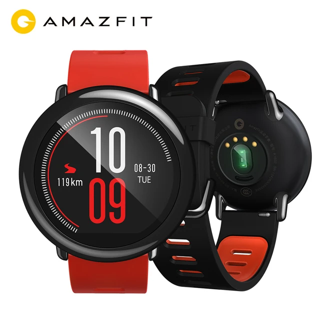 xiaomi amazfit pace black fitness tracker wearable