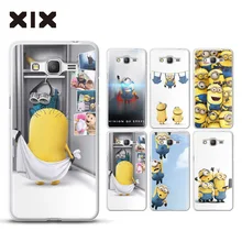 Grand prime G530 case for fundas Samsung Galaxy Grand Prime Minions hard PC G531 cover for coque Samsung Galaxy Grand Prime case