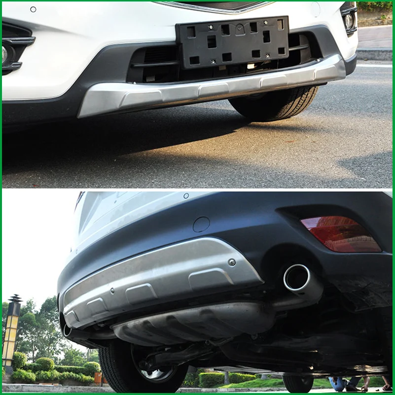 Для Mazda CX-5 CX5 2013 2014 2015 Передний Задний бампер Защита от скольжения защитный