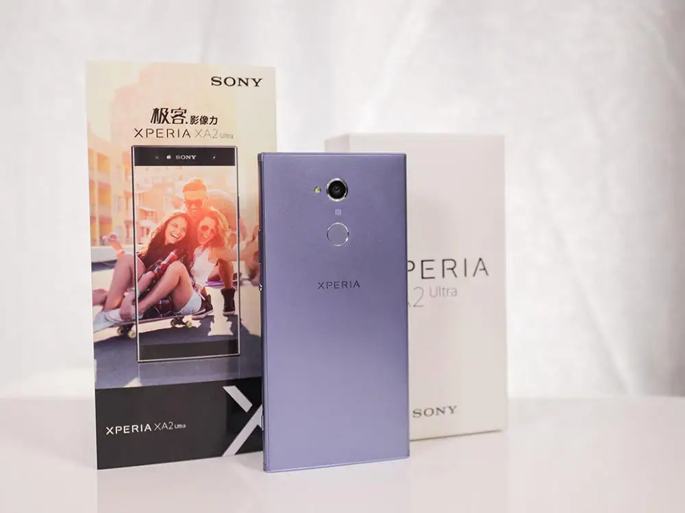 Разблокированный смартфон Sony Xperia XA2 Ultra 4G LTE Android Octa Core RAM 4 Гб ROM 32 Гб 6,0 дюйма 23 МП камера мобильный телефон