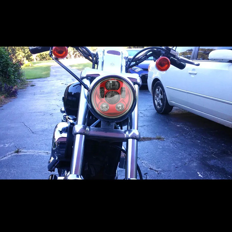 5.75 INCH Harleys Daymaker Projector LED headlight 5.75'' Front Driving light for motorcycle Harley Dyna Sportster 883 XL 1200 (5)