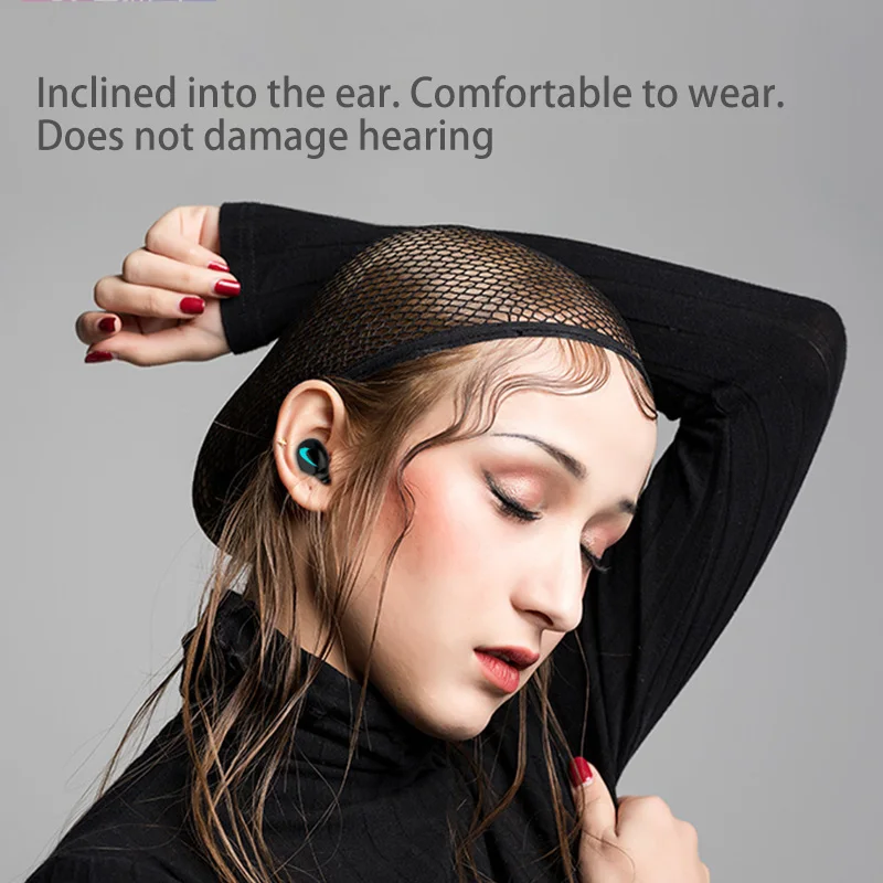 TWS Bluetooth 5 0 Наушники Беспроводные спортивные Гарнитура стерео водонепроницаемые