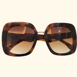 2018 Новый Квадратные Солнцезащитные очки Для женщин Брендовая Дизайнерская обувь Высокое качество Óculos де золь Винтаж модные очки UV400