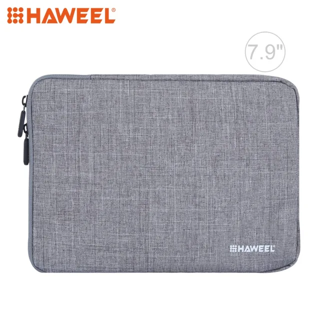 Best Price HAWEEL Laptop Bag For iPad Mini 4 7.9 inch Sleeve Case Zipper Briefcase Tablets Carrying Bag For Samsung