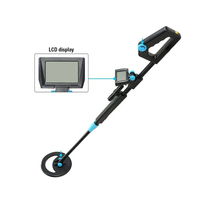 

TS20B Underground Metal Detector Waterproof Portable Adjustable Length All Metal Detector for Gold Hunter Searching