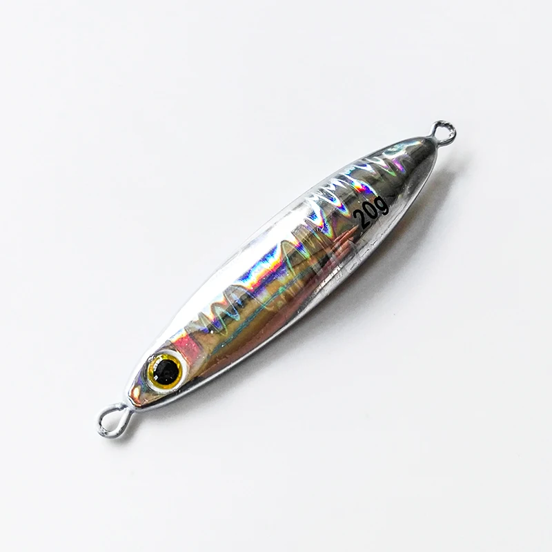 5 шт. 10g15g20g маленькая металлическая ложка для ловли рыбы с медленным встряхиванием, железная пластина, лазерная светящаяся свинцовая приманка, морская Мормышка, приманки для рыбалки