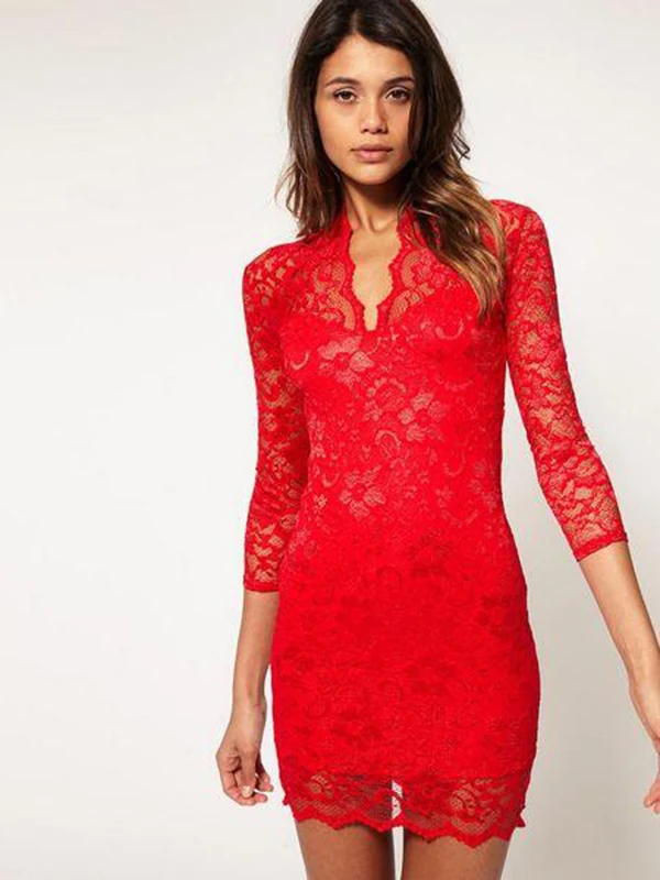 Sexy-Elegant-Lacey-Fitted-Dress-W205023C-2