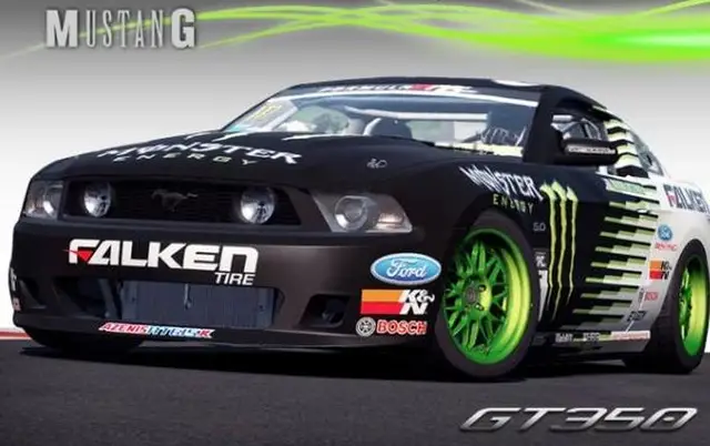 1 10 rc drift body car decals stickers mgt350 gt fford mustang