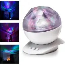 Изменение цвета светодиодный ночник лампа и реалистичный Аврора Звезда проектор, идеально подходит для детей и взрослых лампа для сна