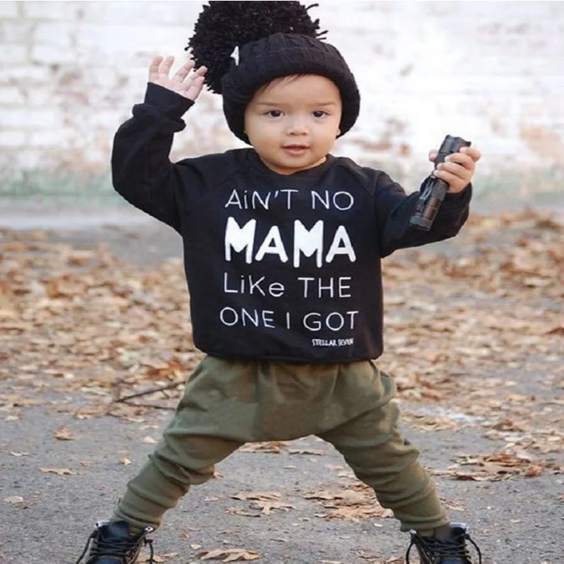 2018 newborn kids bebes  baby clothes baby boys T-shirt tops + pants 2 pcs sets baby clothes sets baby boy clothes sets