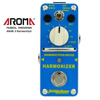 

AROMA AHAR-3 Harmonizer Harmonist Pitch Shifter Electric Guitar Effect Pedal Mini Single Effect with True Bypass