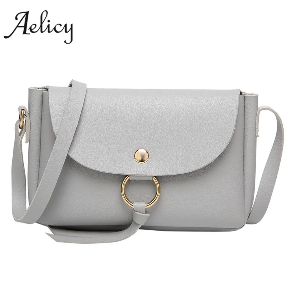 Aelicy Роскошные модные однотонные женские клатчи из искусственной кожи Женская