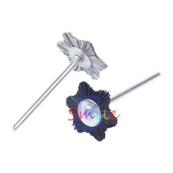 

20pcs 2.35mm dental Hexagon polishing Brush Star type Polishing Brush Polishers for Rotary Tools