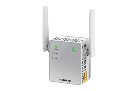 

Netgear EX3700-100PES, 100 Mbit/s, 10/100Base-T(X), IEEE 802.11ac,IEEE 802.11b,IEEE 802.11g,IEEE 802.11n,IEEE 802.3,IEEE 802.3u,