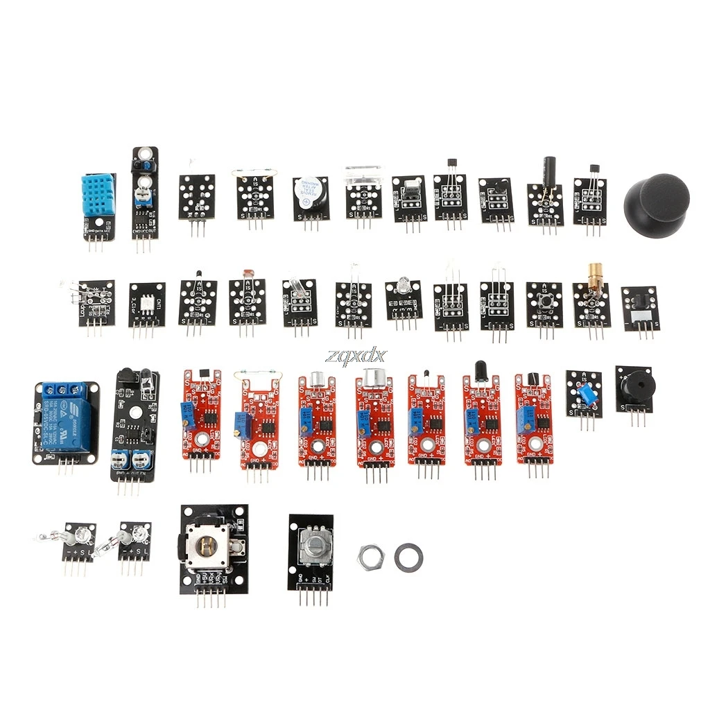 

37-In-1 Sensor Module Kit For Raspberry Pi MCU Case Box 3D Printing Part Z07 Drop ship
