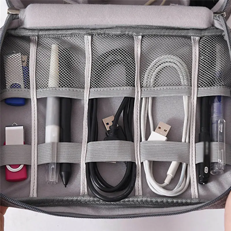  Multi-Function Digital Package Electronic Storage Bag Data Cable Storage handbag women's bag bolsa feminina sac a main 40MA2716