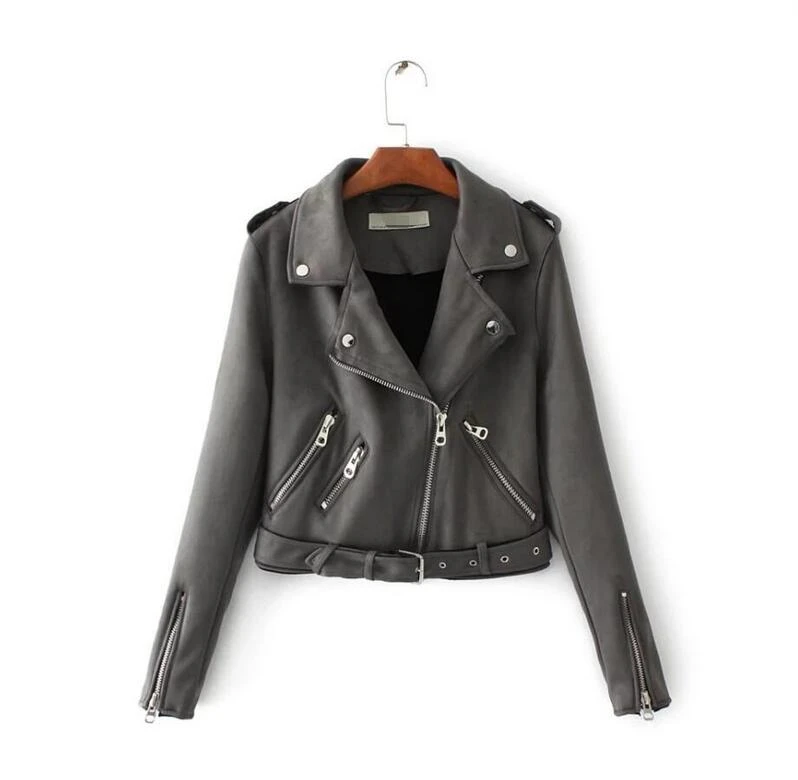 aliexpress jaqueta de couro feminina