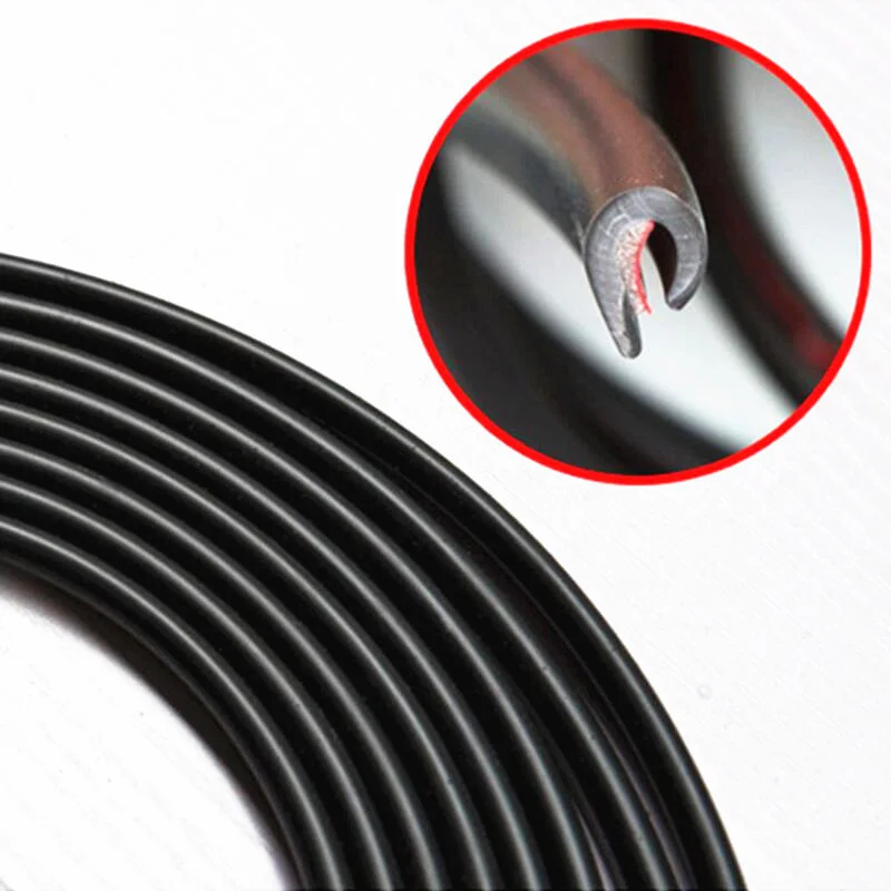 

Car Door Edge Guards Trim Molding Protection Strip Scratch Protector For Volkswagen VW Jetta MK5 MK6 Polo Scirocco Lavida Eos