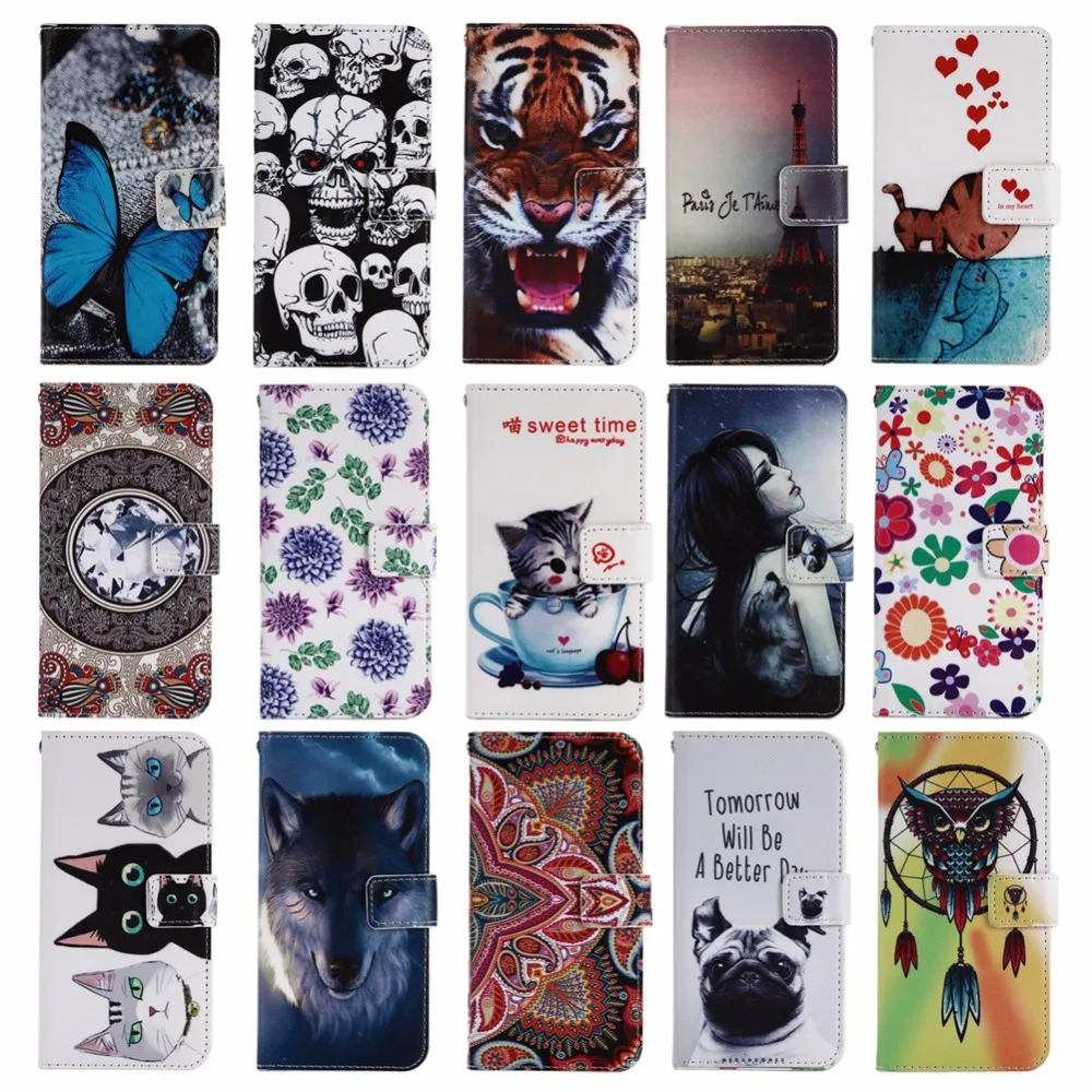 Gucoon الكرتون المحفظة القضية ل يطير iq4501 evo اينرجي 4 5.0 \ Gucoon الكرتون المحفظة القضية ل يطير iq4501 evo اينرجي 4 5.0 \