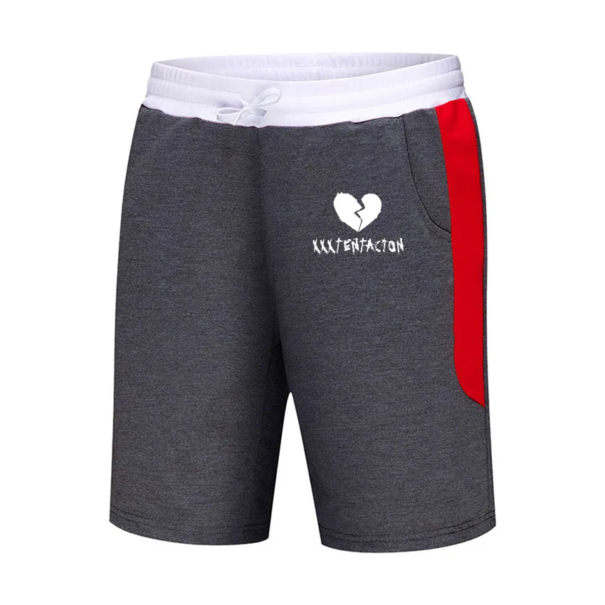XXXTentacion Revenge Kill мужские шорты летние резинка на талии Пляжные Шорты хлопковые повседневные мужские шорты homme брендовая одежда