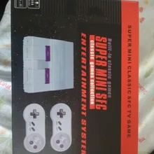 Супер мини 16 бит Встроенная 94 игровая консоль с геймпадом для игровых консолей SNES nintendo