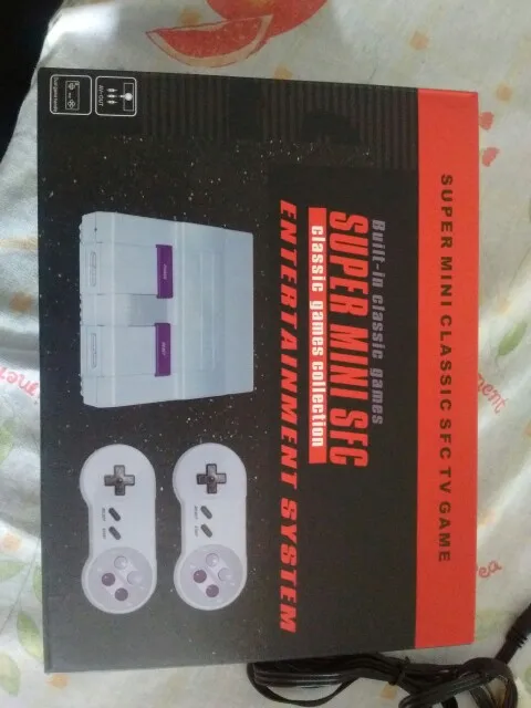 

Super Mini 16 BIT Built-in 94 Games Console System with Gamepad for SNES Nintendo Game Games Consoles 2018