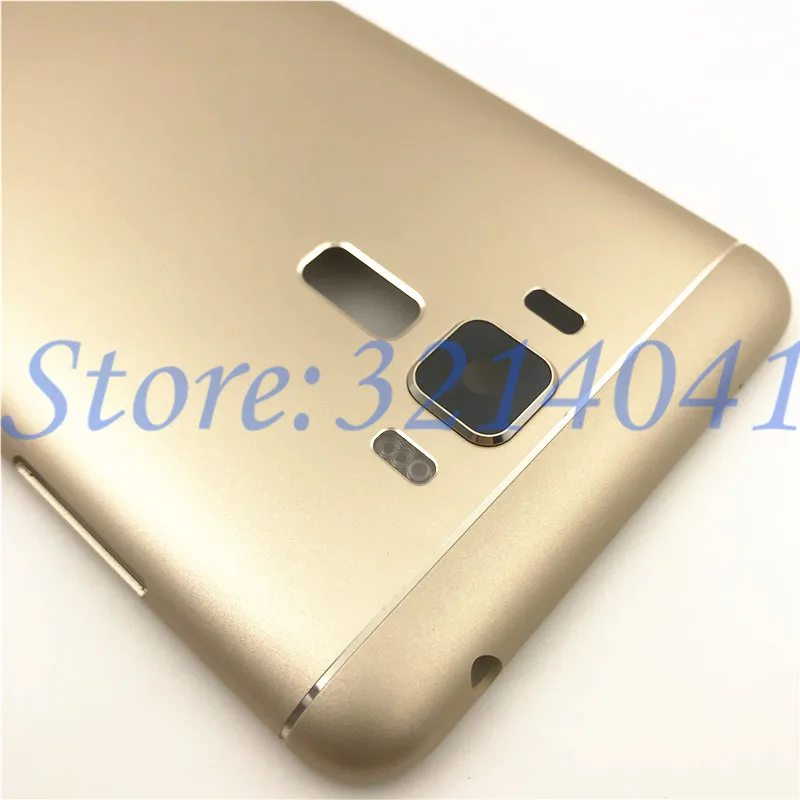 5,5 дюймовый чехол на заднюю крышку батарейного отсека для ASUS Zenfone 3 Laser ZC551KL с объективом камеры+ Кнопки громкости