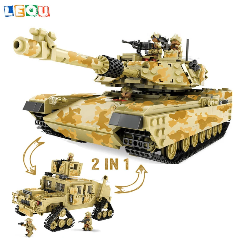 

HUMVEE Armament Cargo Troop Carrier Technic Military War Building Blocks Army Vehicle Car Tank Toys Bricks LegoINGlys